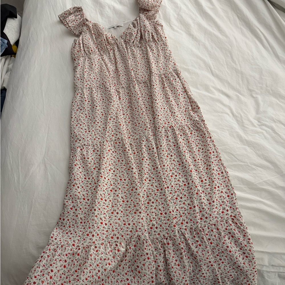 English Factory Floral Maxi Dress